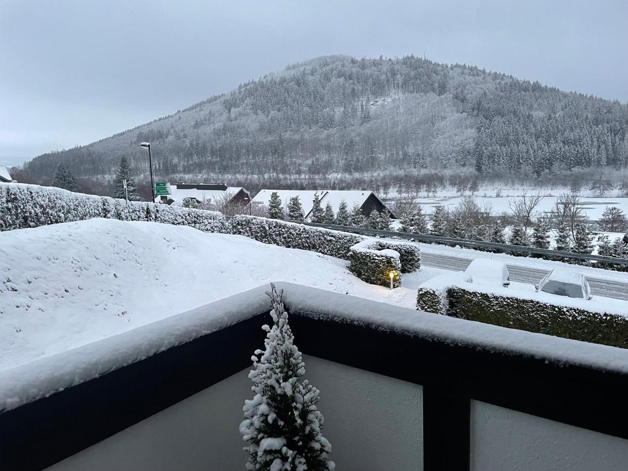 Ferienwohnung Am Hillestausee Winterberg Dış mekan fotoğraf